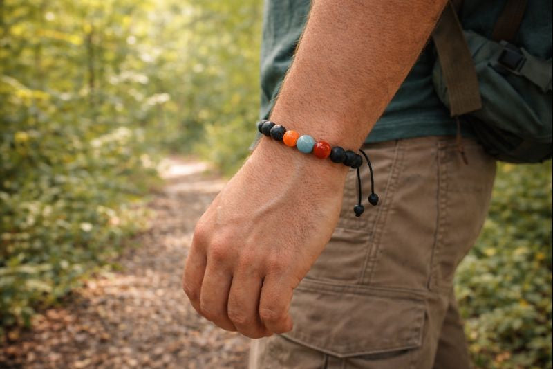 TrailBands™ : Bracelet – taille unique, couleur unique – Boîte (6 Bracelets)