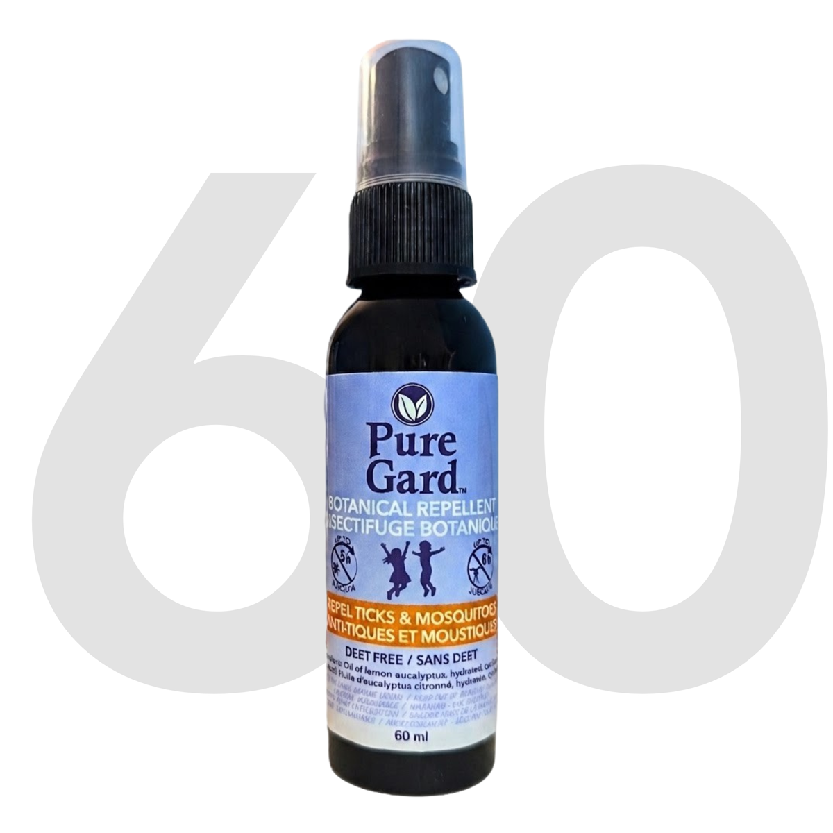 Vaporisateur Répulsif Botanique 60 ml - Carton (24 Bouteilles)